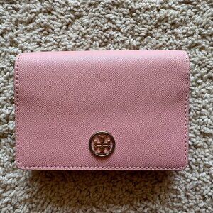 Tory Burch Tri-Fold Leather Wallet
